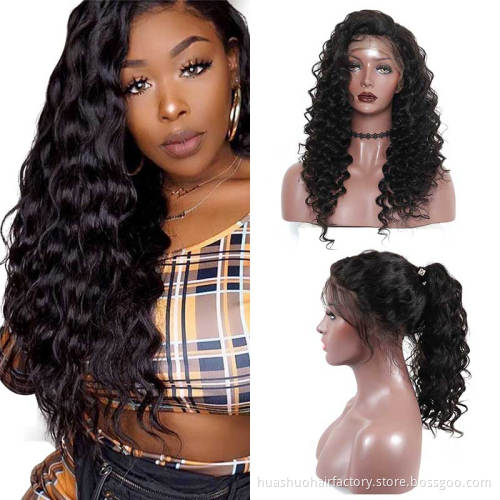 Brazilian 360 Lace Frontal Closure With Bundles Cuticle Aligned Hair 360 Lace Frontal Wig